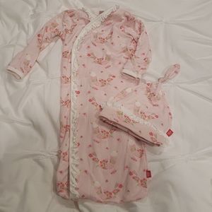 Magnetic Me Pink Baby Sack Outfit